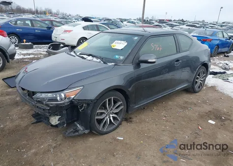 2014 Scion Tc из США, поврежденный, VIN JTKJF5C77E3088293